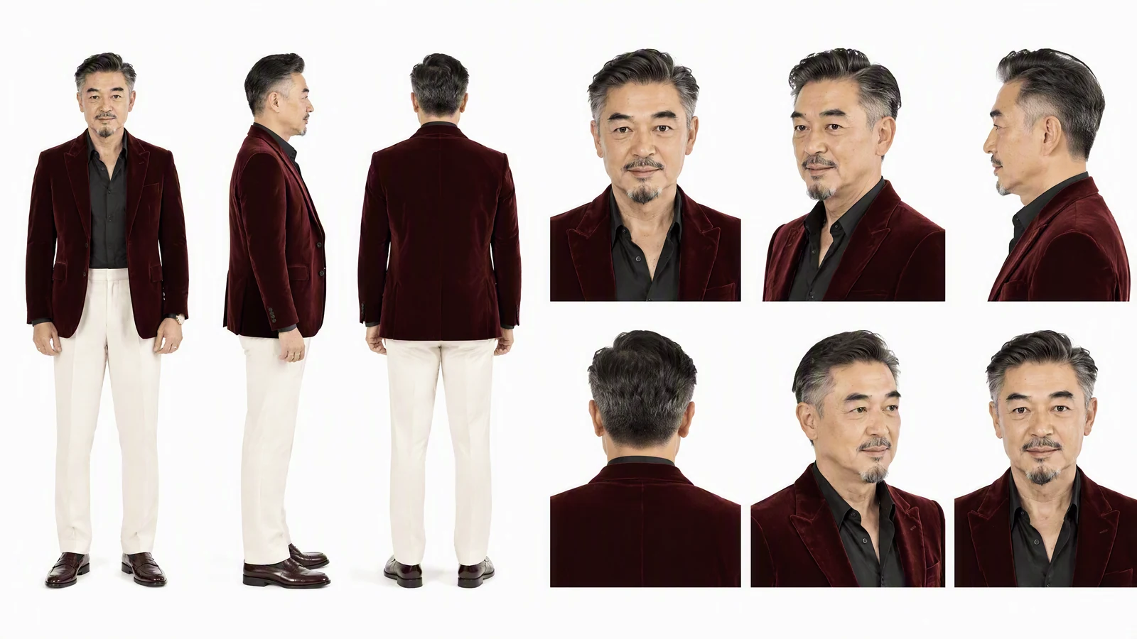 何一生形象图片
