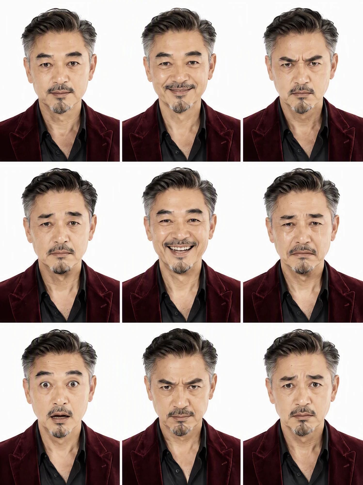何一生形象图片